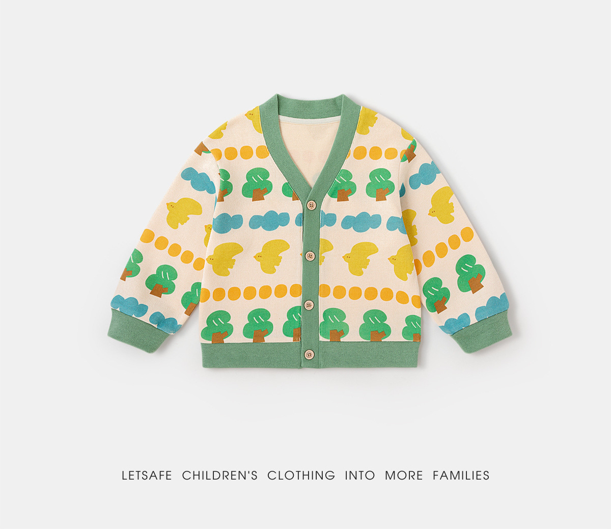 春季薄款萌趣可愛針織外套