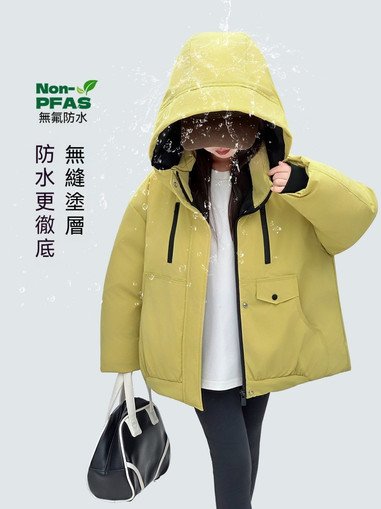 女童工裝三防羽絨服