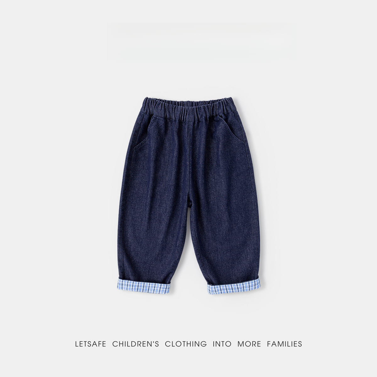 兒童春裝牛仔褲