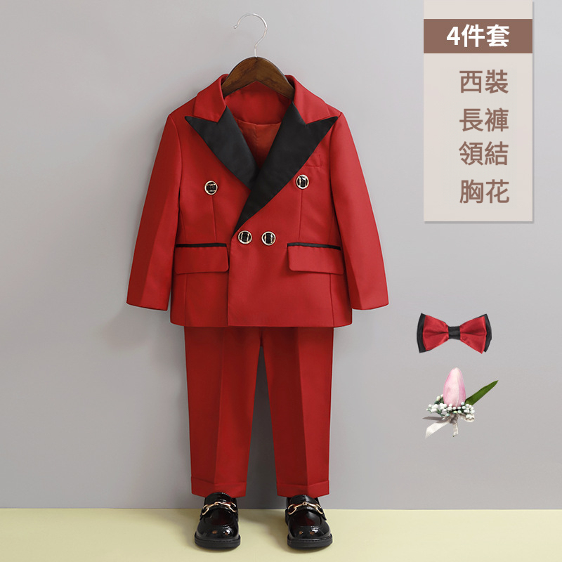 男童春季英倫風禮服套裝