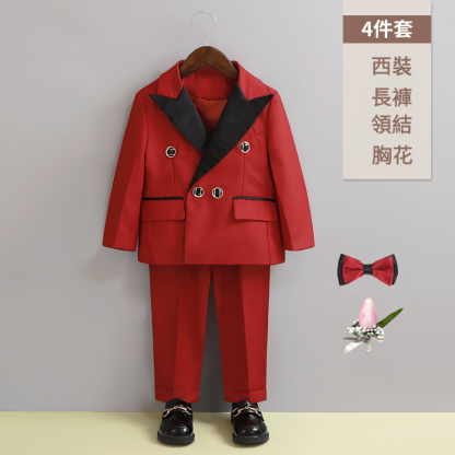 男童春季英倫風禮服套裝