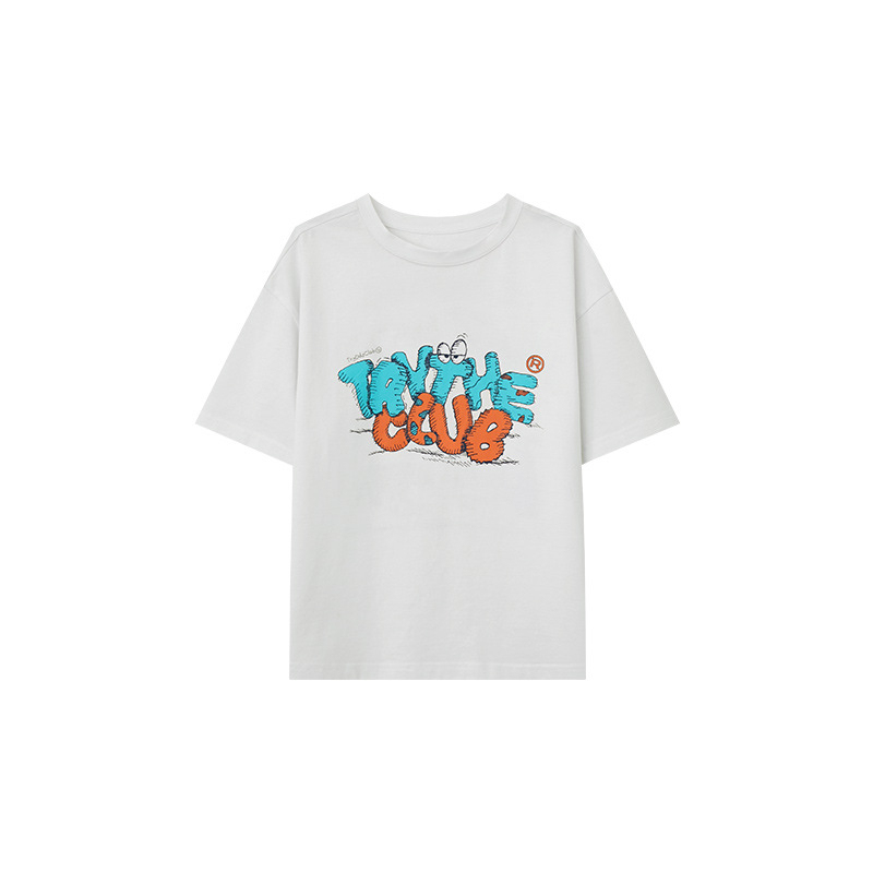 男童萌趣字母涼涼T