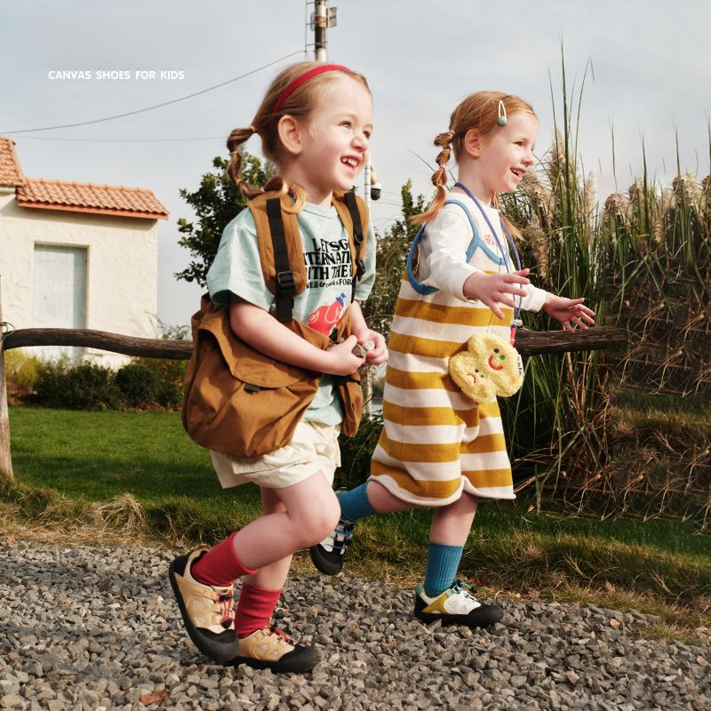 兒童春秋戶外登山運動鞋
