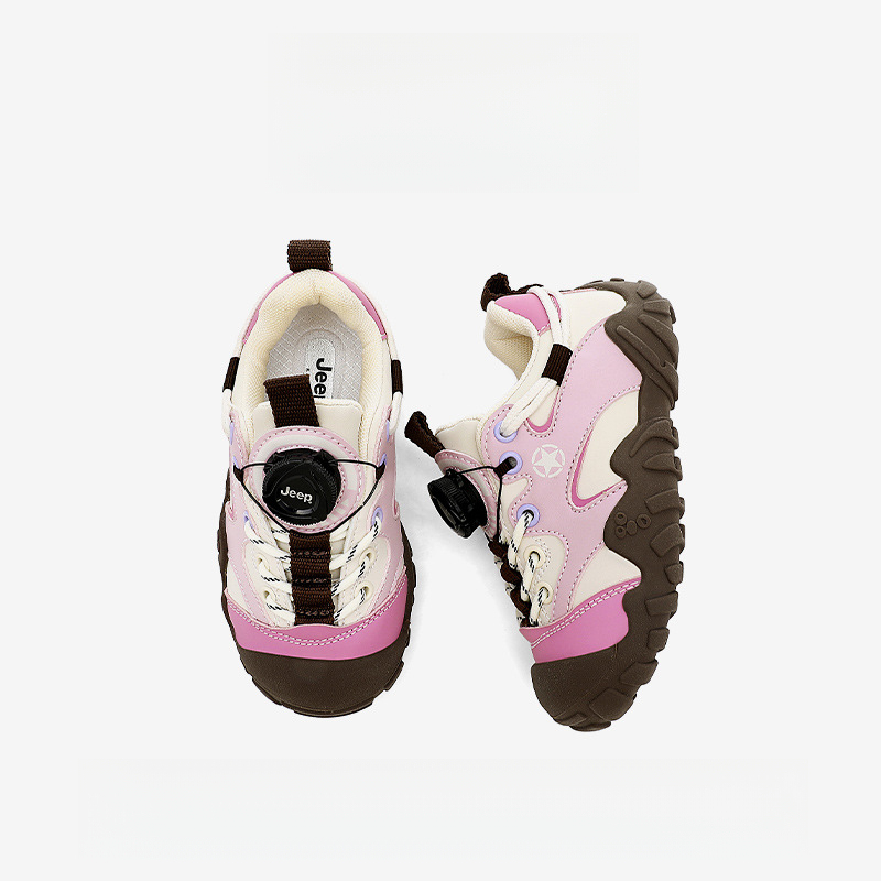 女大童旋轉紐跑步運動鞋