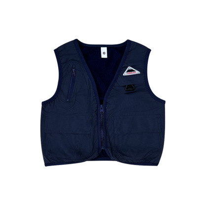 兒童戶外風多功能工裝馬甲