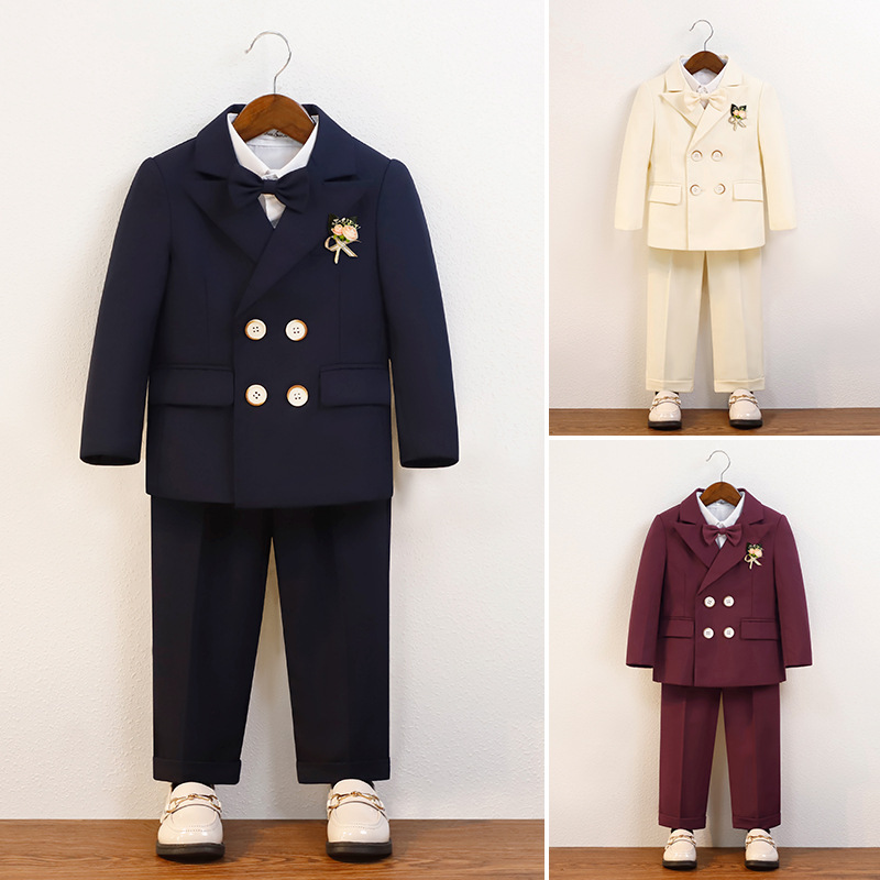 男童秋季英倫紳士西裝