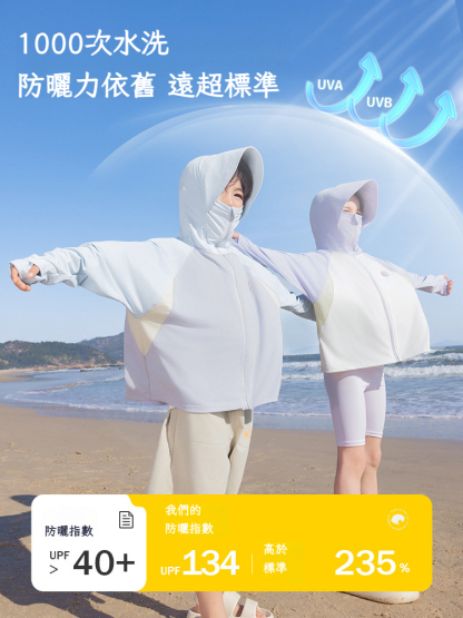 兒童夏季輕薄防曬外套