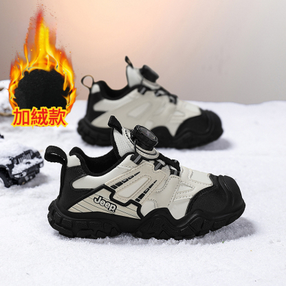 女童夏季輕便透氣防滑登山運動鞋