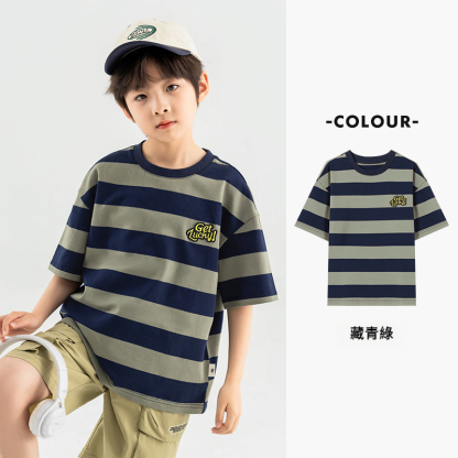 男童簡約百搭短袖