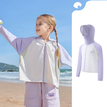 兒童薄款原紗防曬衣