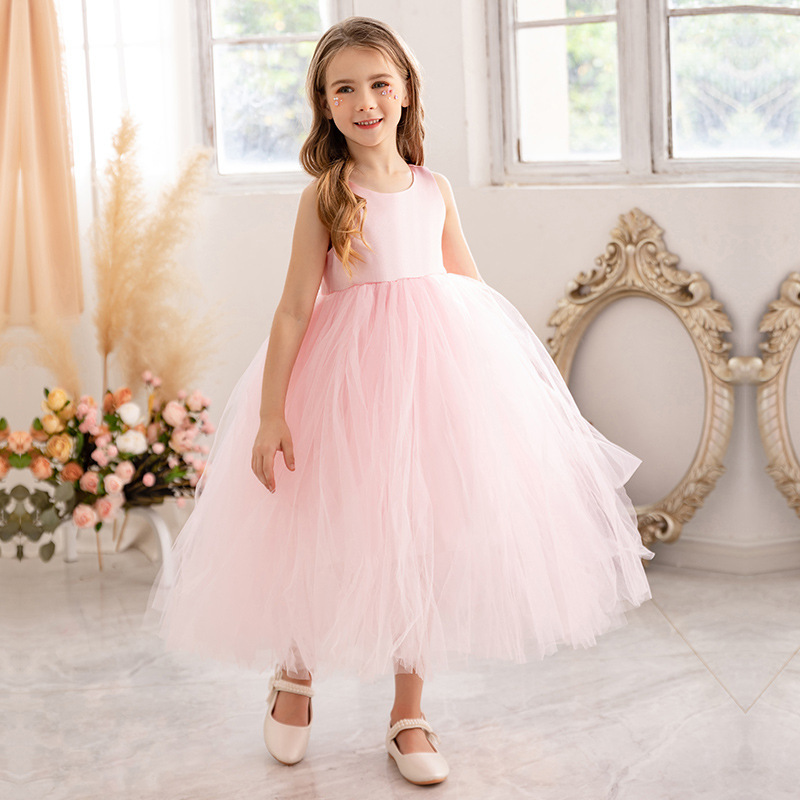 小女孩生日蓬蓬紗裙