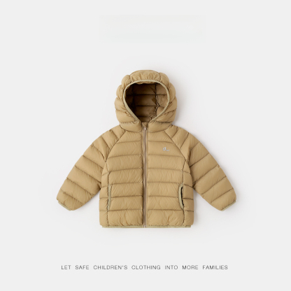 兒童輕薄秋冬羽絨服