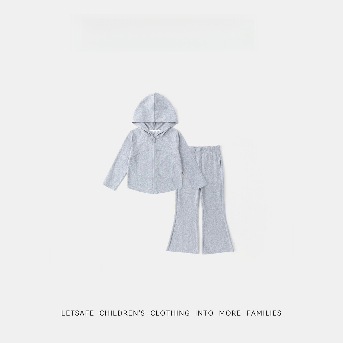 女童春秋元氣韓版運動兩件套