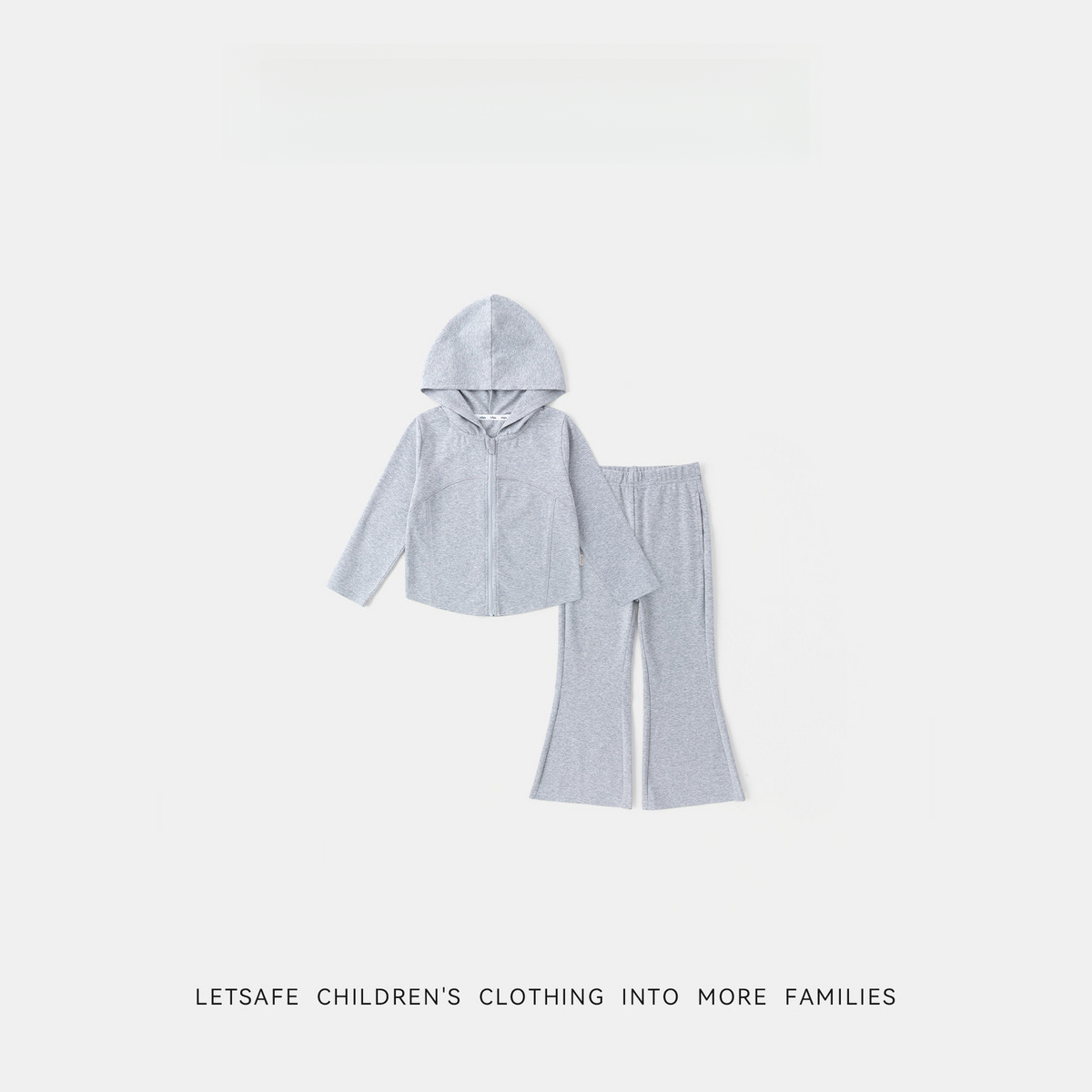 女童春秋元氣韓版運動兩件套