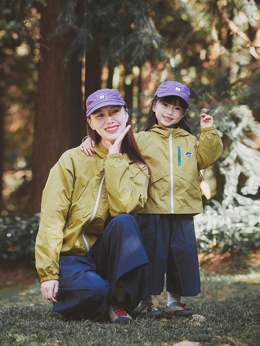 親子裝山系戶外防水防曬輕薄外套