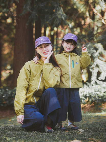 親子裝山系戶外防水防曬輕薄外套