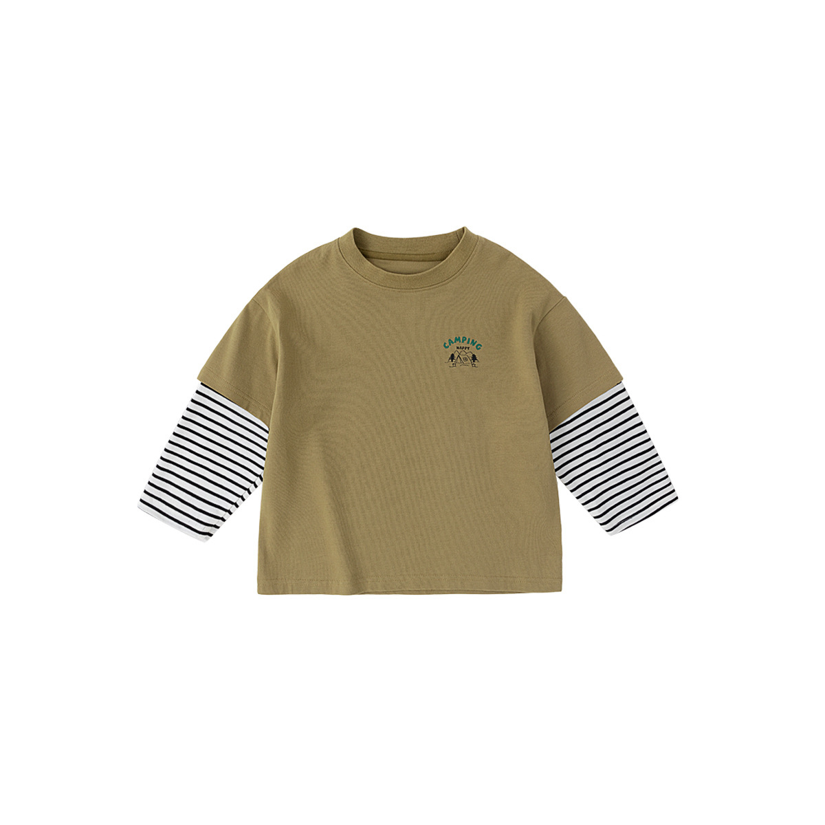 春季假兩件長袖T恤兒童寶寶