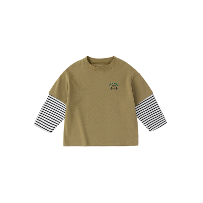 春季假兩件長袖T恤兒童寶寶