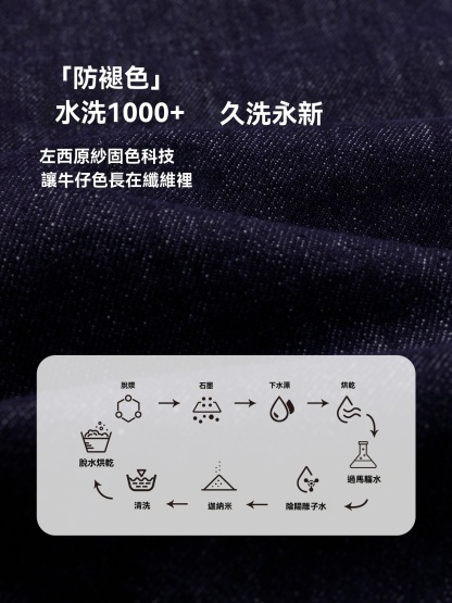 女童防褪色春秋洋氣直筒牛仔褲