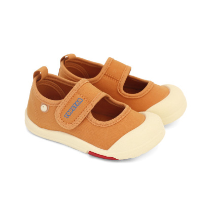 兒童春季大魔術貼軟底帆布鞋