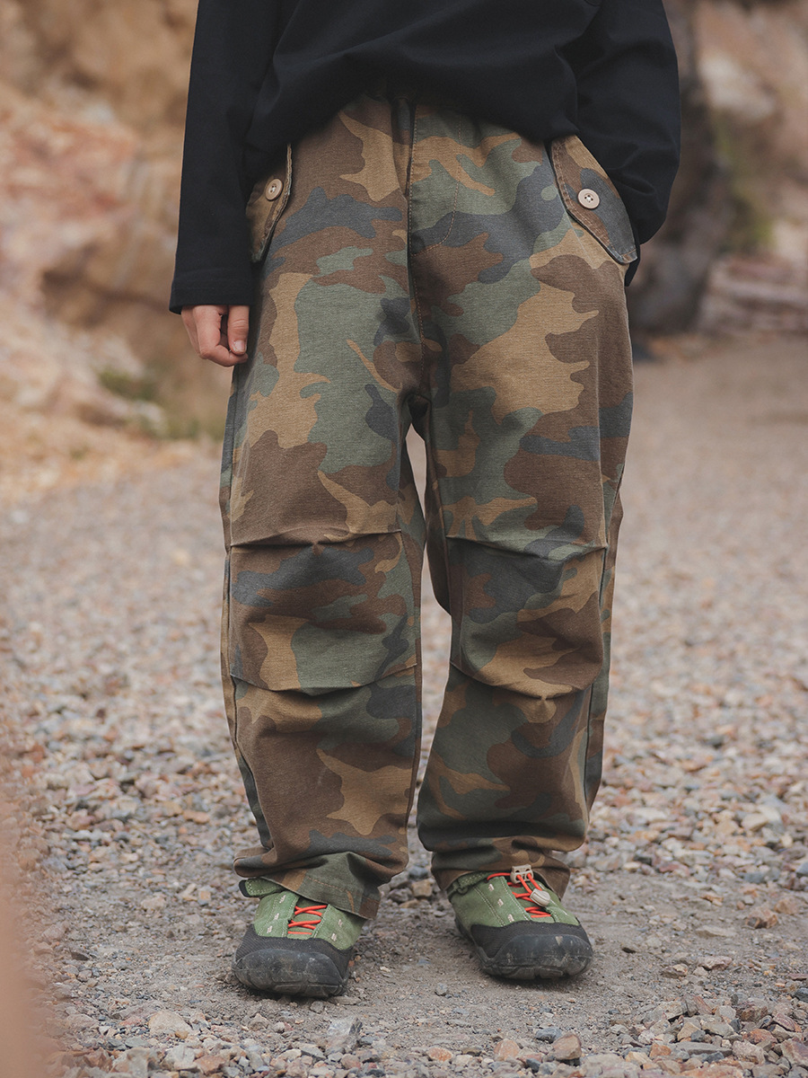 山系戶外迷彩工裝褲