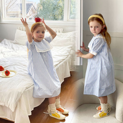 兒童春季糖果色百搭帆布鞋