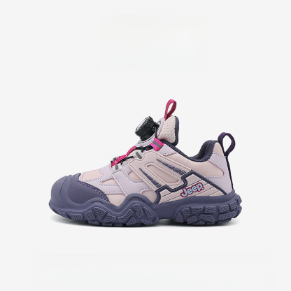 女童夏季輕便透氣防滑登山運動鞋