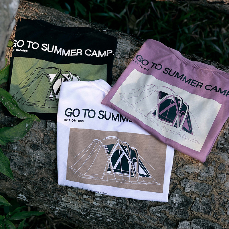 兒童休閒圓領透氣短袖t恤親子裝