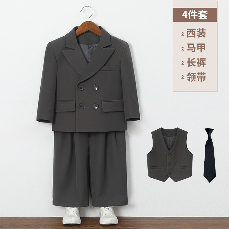 兒童春秋帥氣西服外套