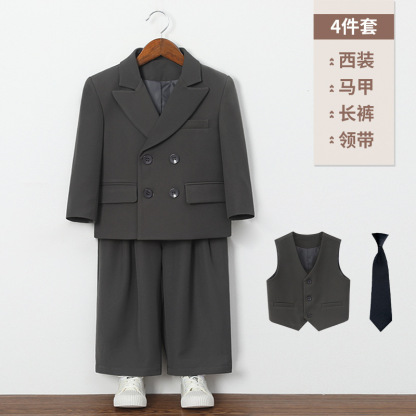 兒童春秋帥氣西服外套