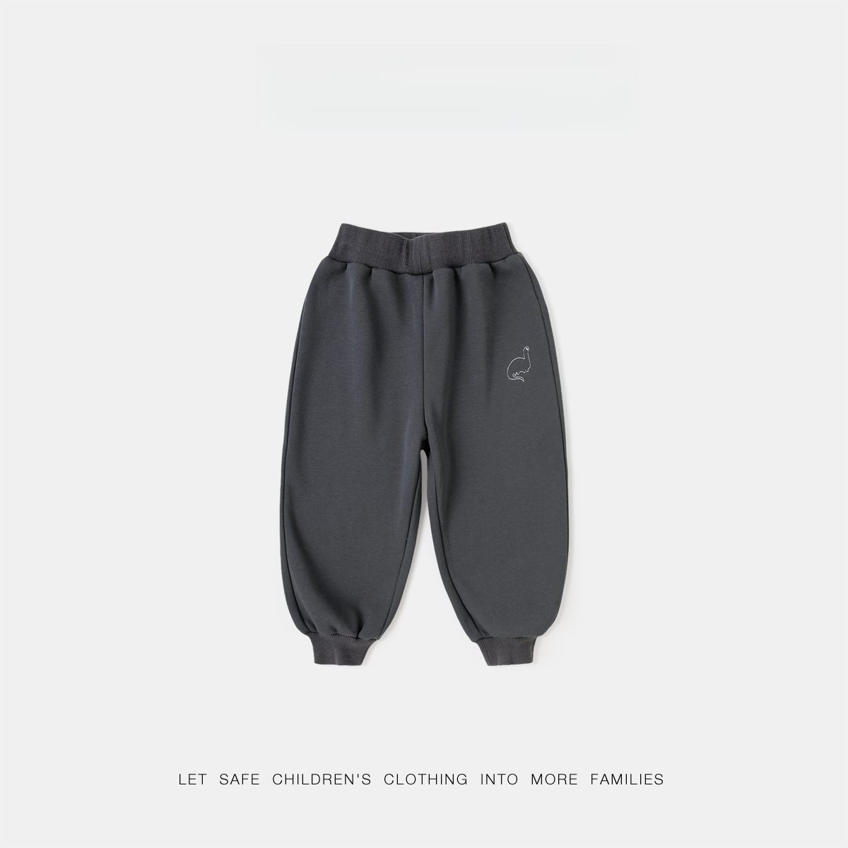 加厚絨兒童秋冬休閒褲