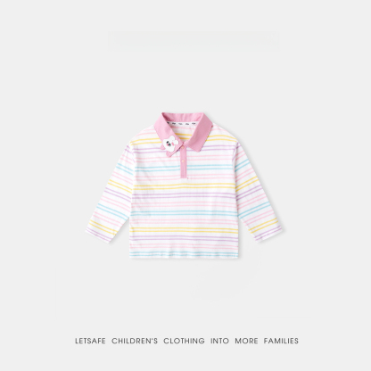 兒童純棉春季POLOT恤