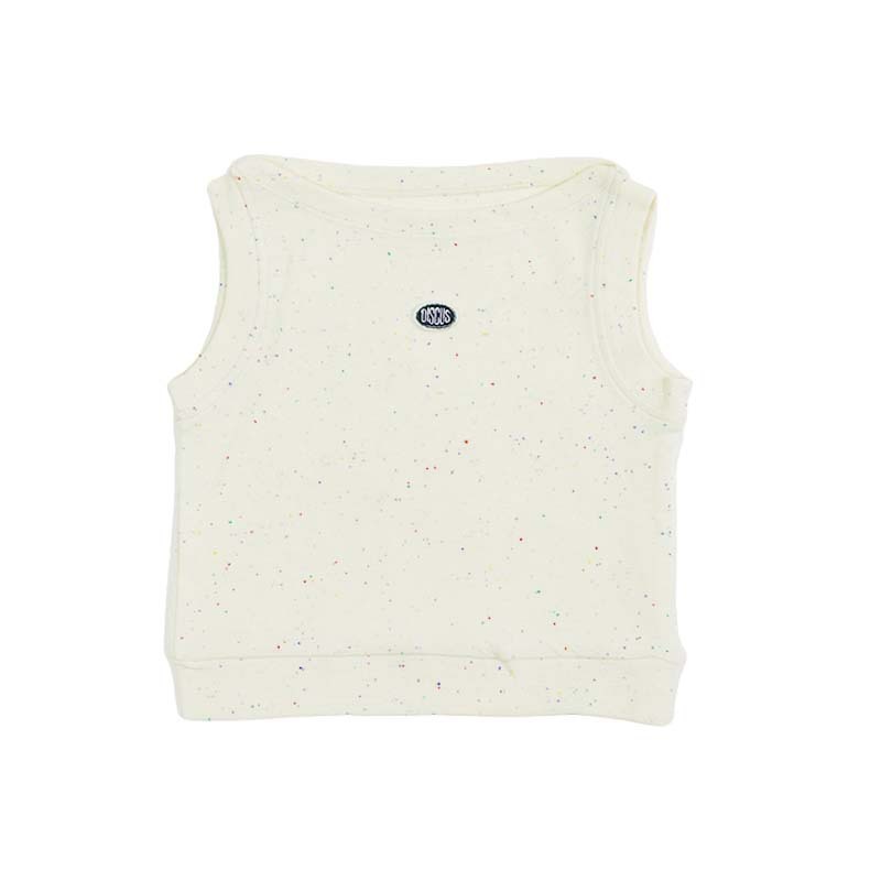 兒童休閒修身圓領背心無袖坎肩