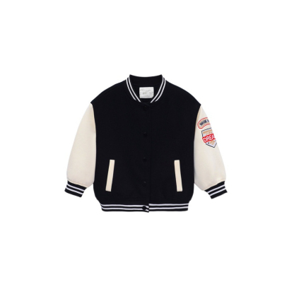 春季女童百搭棒球服