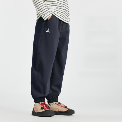 男童三防加絨軟殼滑雪褲