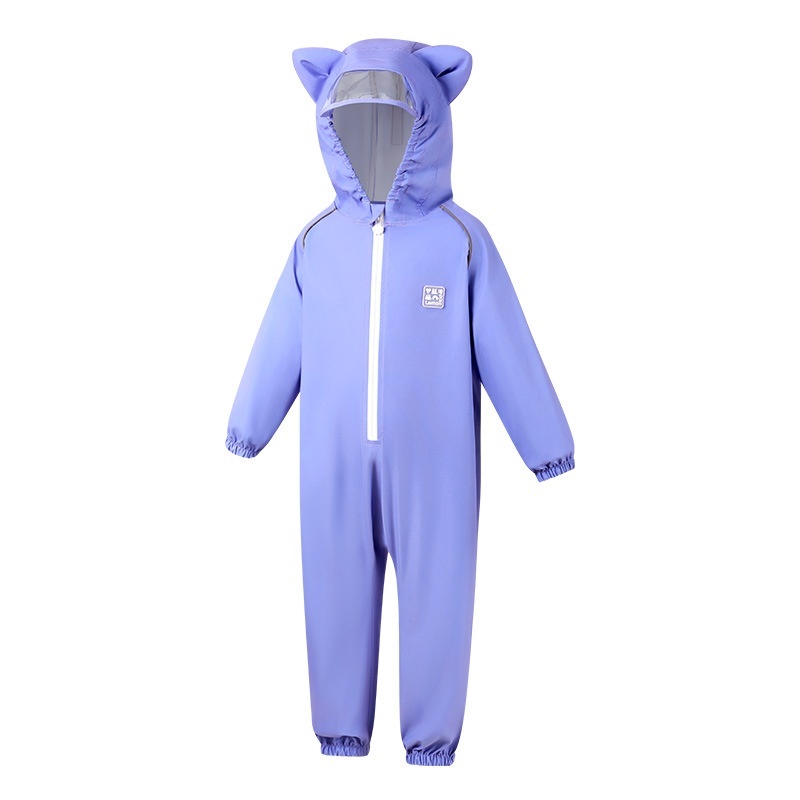 兒童連體可愛雨衣