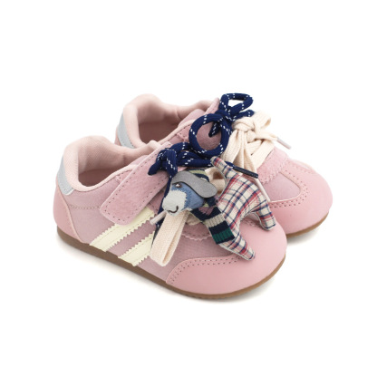 兒童春季萌趣阿甘鞋軟底運動鞋