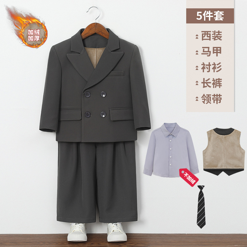 兒童春秋帥氣西服外套