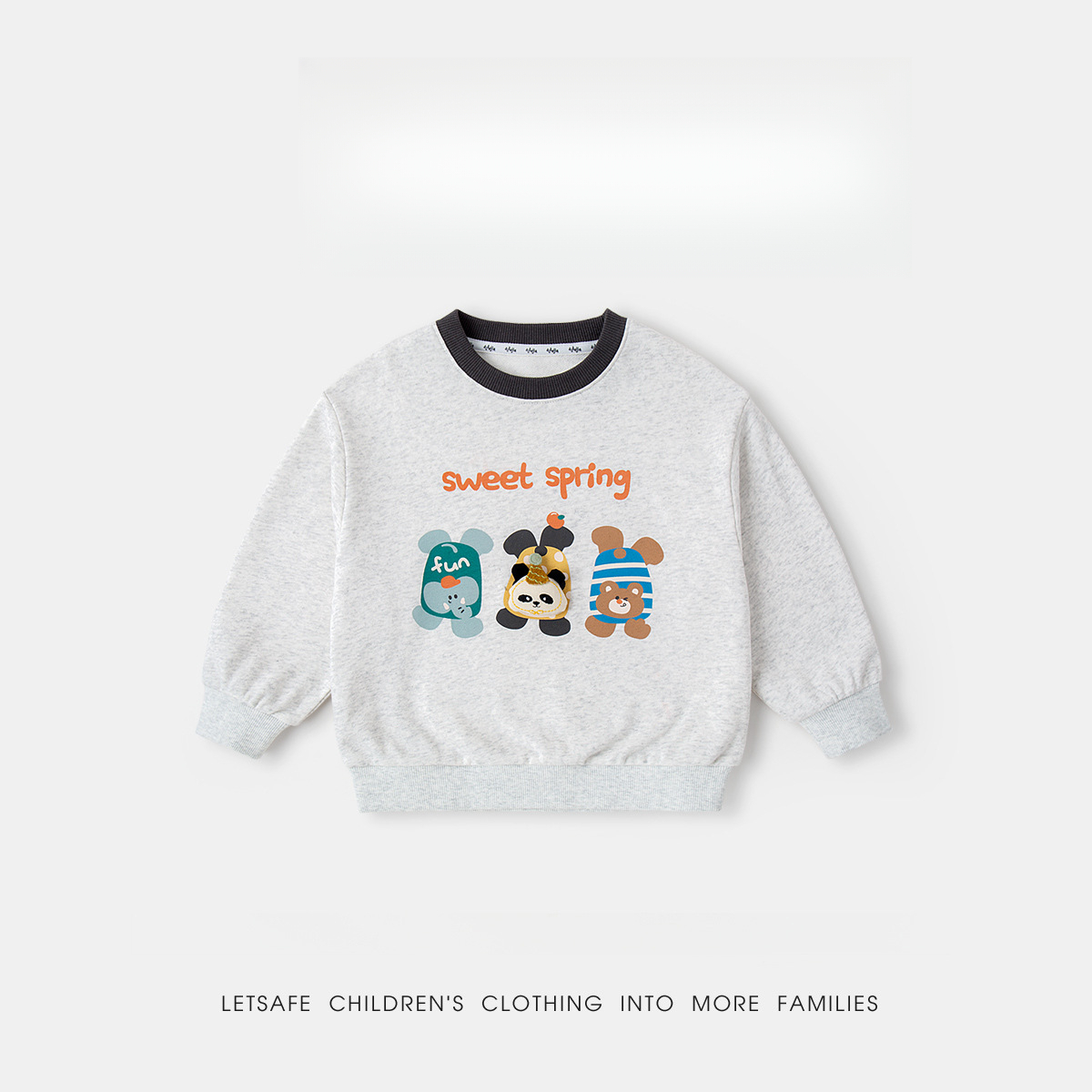 兒童春季立體卡通軟衛衣