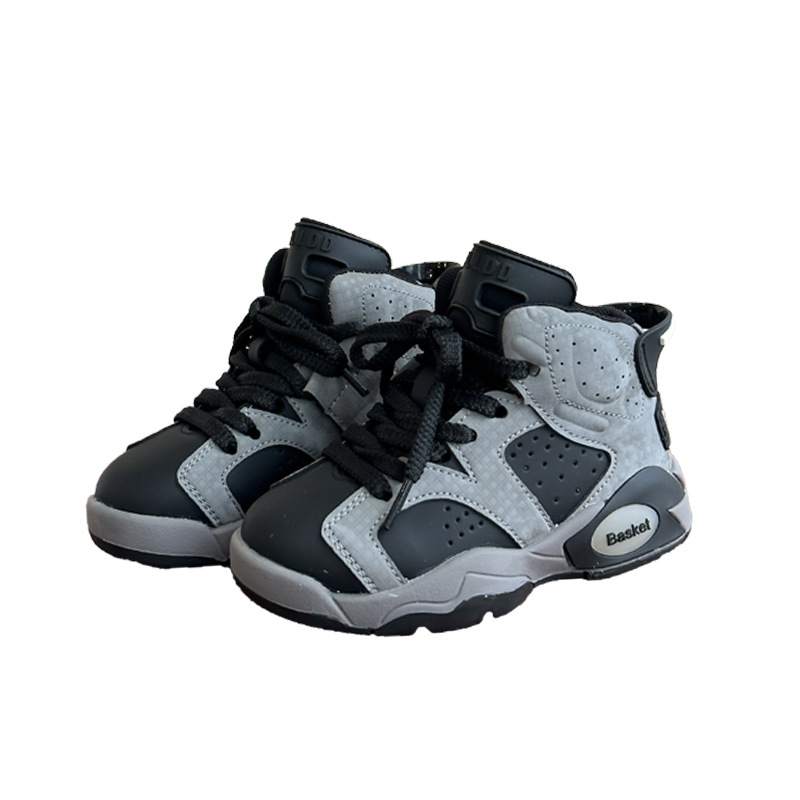 韓版兒童高幫運動鞋