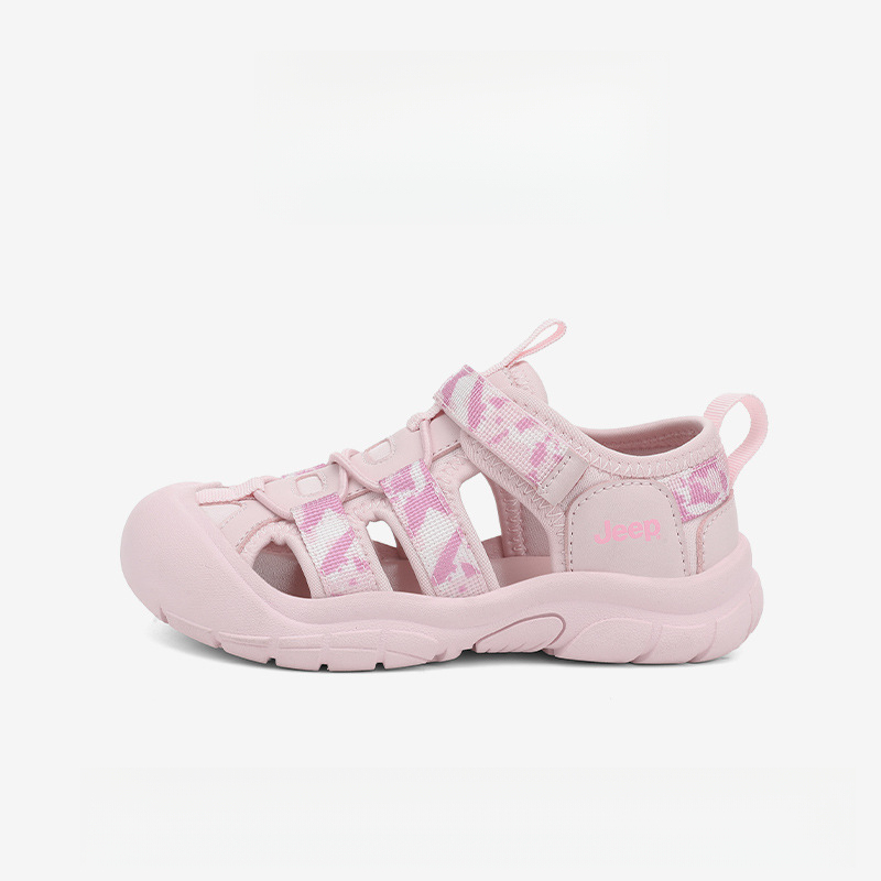 兒童夏季戶外防滑透氣包頭沙灘涼鞋