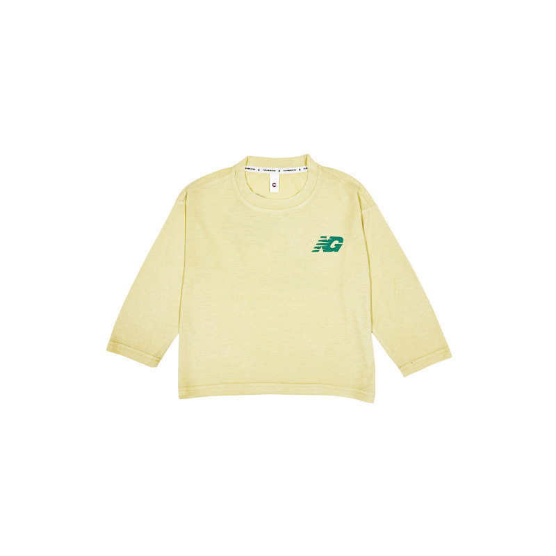 山系戶外兒童速乾T恤露營風長袖彩棉