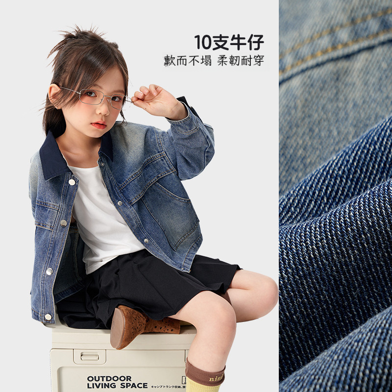 女童春季新款A字裙