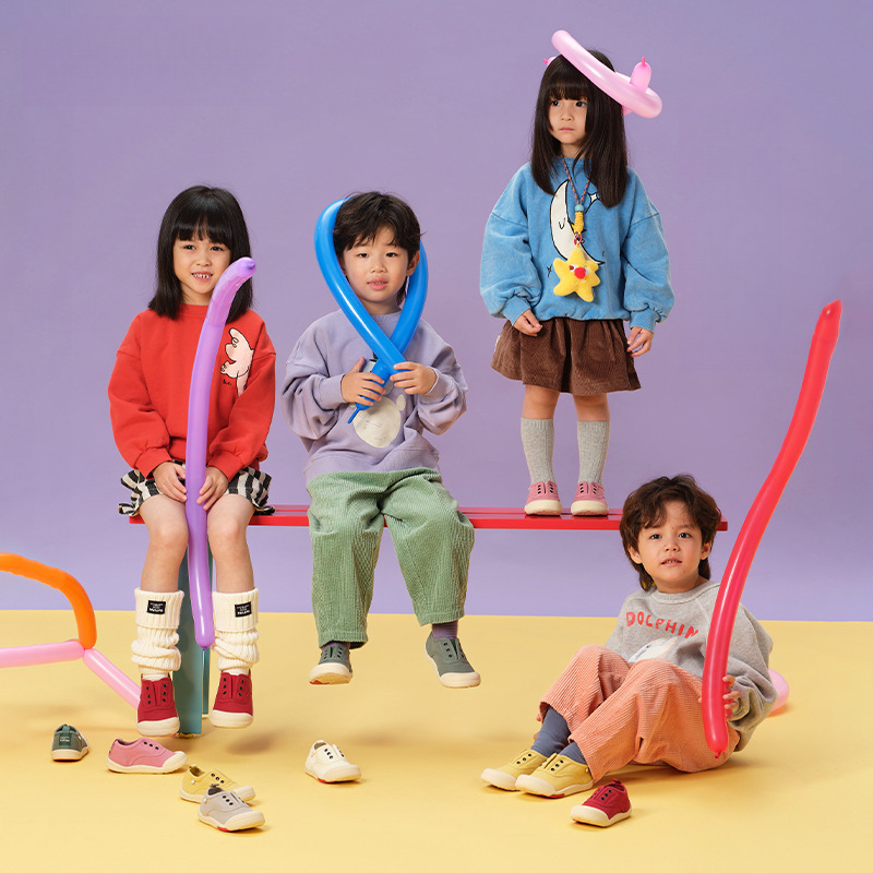 儿童防滑帆布鞋