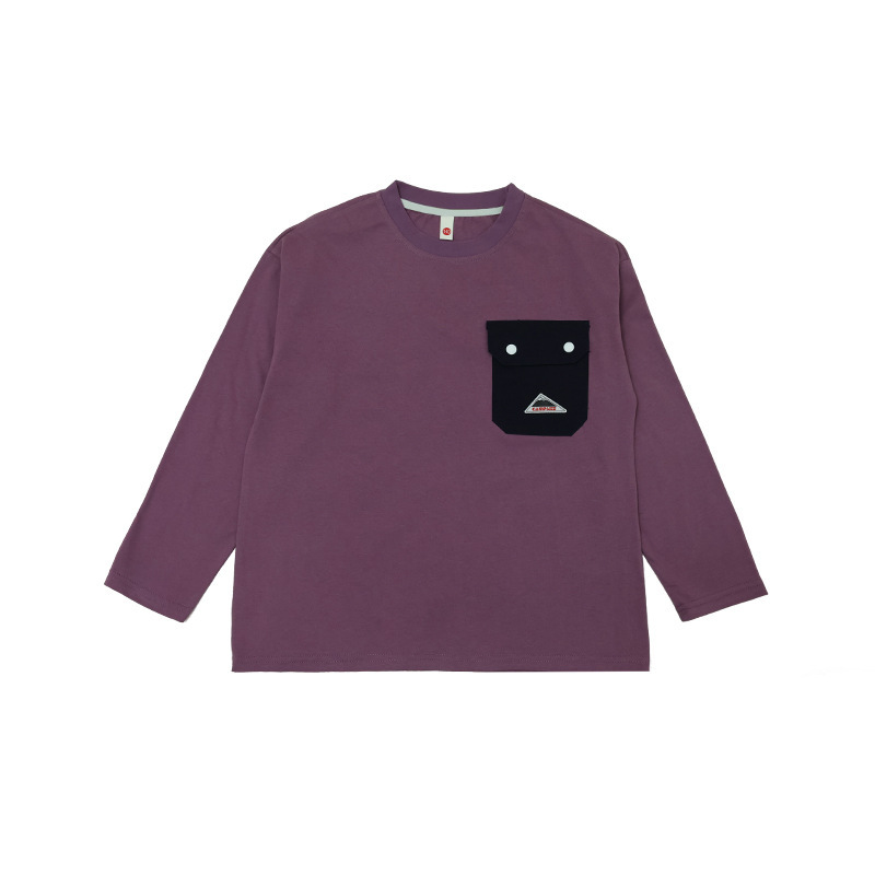 男童春季戶外運動吸濕排汗長袖T恤打底衫