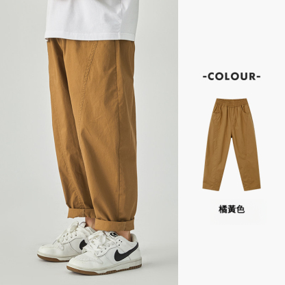 男童夏季大口袋休閒長褲