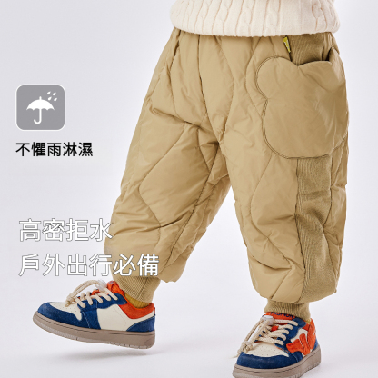 兒童羽絨褲