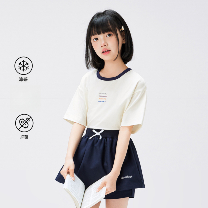 女童夏季涼涼簡約T
