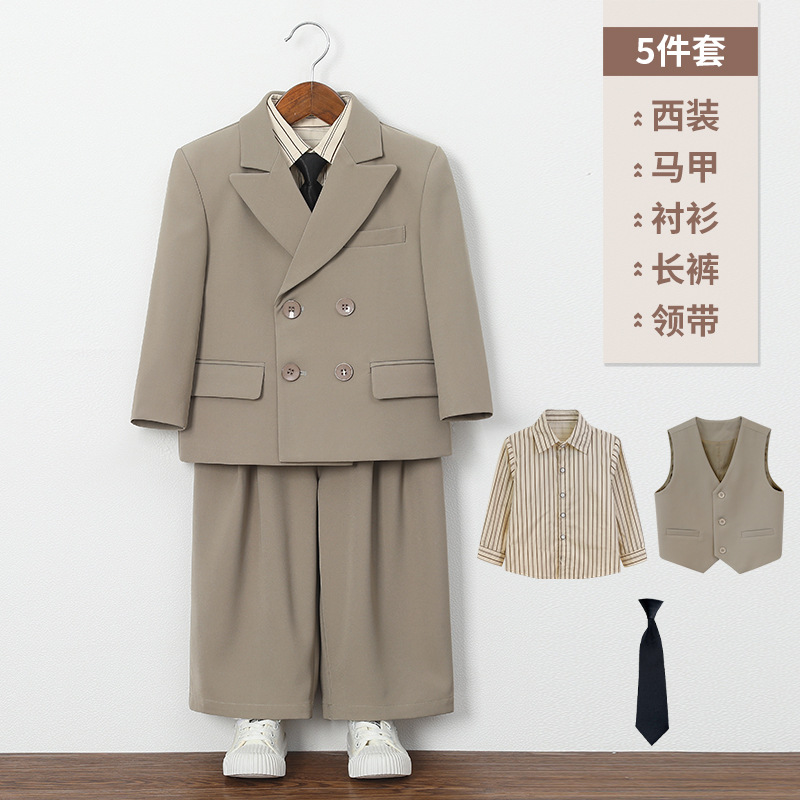 兒童春秋帥氣西服外套