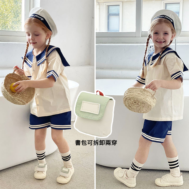 兒童春秋夏耐磨麵包帆布鞋